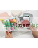 Комплект за шиене игли, конци, щипки, сантиметър, 46 артикула